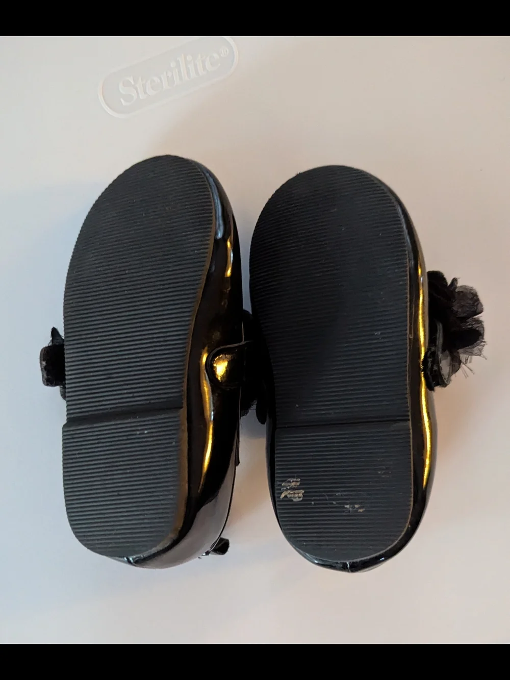 Toddler Patent Black Mary Jane Shoes